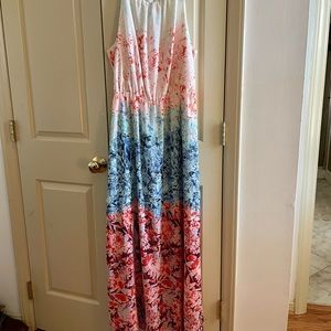 Beautiful floral maxi dress